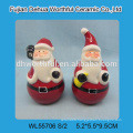 Indoor christmas decorations,ceramic santa claus made in china